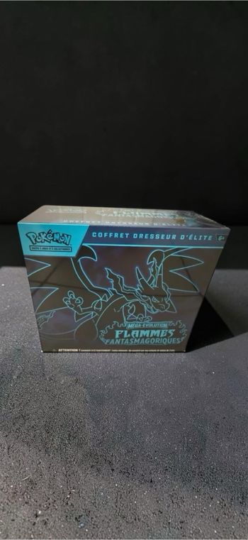 ETB Pokémon Flammes Fantasmagoriques Dracaufeu – Neuf scellé ME2