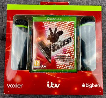 Pack Collector Xbox One The Voice UK + 2 Microphones NЕUF sous blister / Sealed