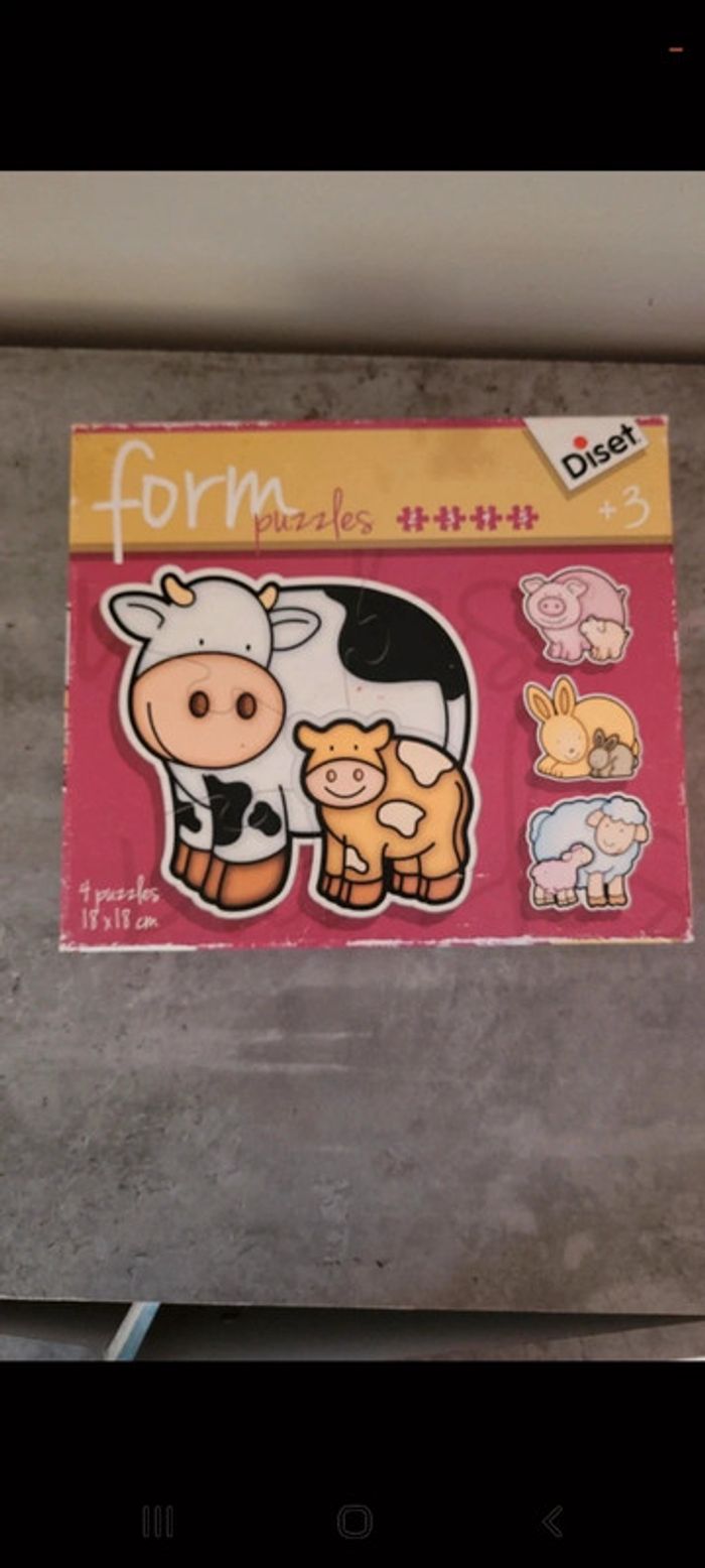 Puzzle formes animaux et bébé - photo numéro 2
