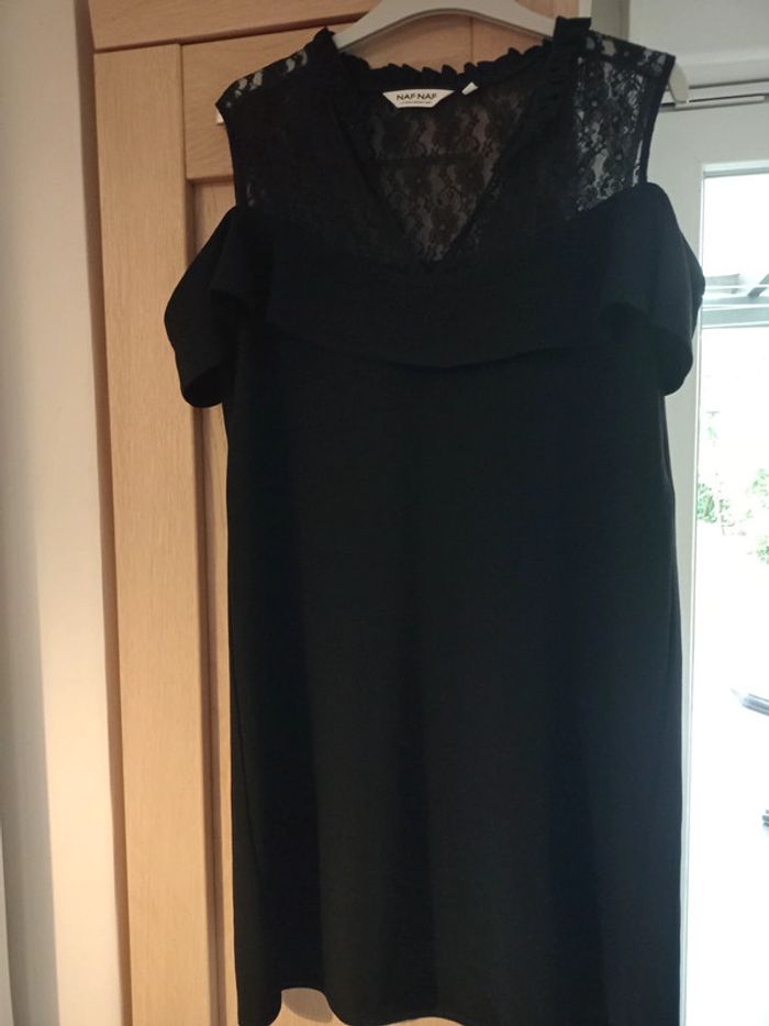 Robe noire Naf Naf taille 38 - photo numéro 2