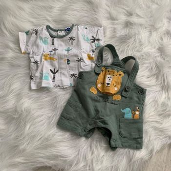 Salopette + tee shirt