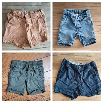 Lots 4 shorts 18 mois