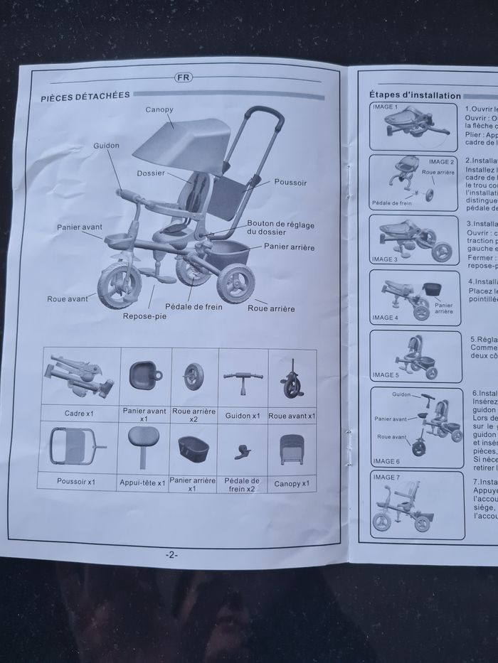 De 1 an à 5 ans Tricycle évolutif État Neuf Épinal Golbey - photo numéro 8