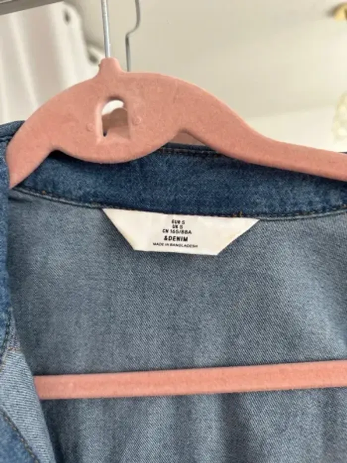 Chemise en jean - H&M - photo numéro 3