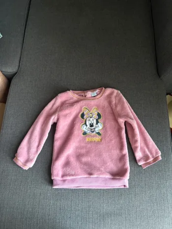 Pull molletonné bébé fille, Minnie, 36 mois