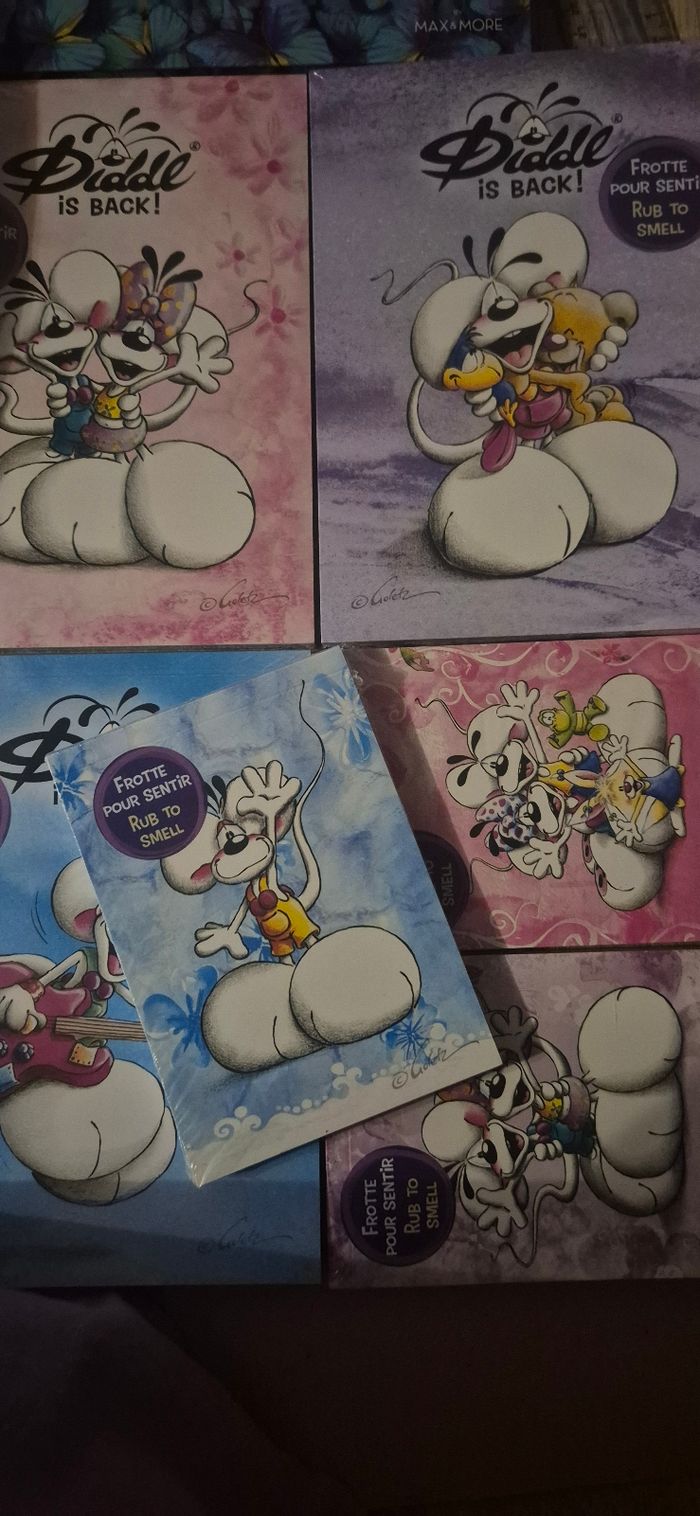 Lot de 6blocs diddl is back Neuf