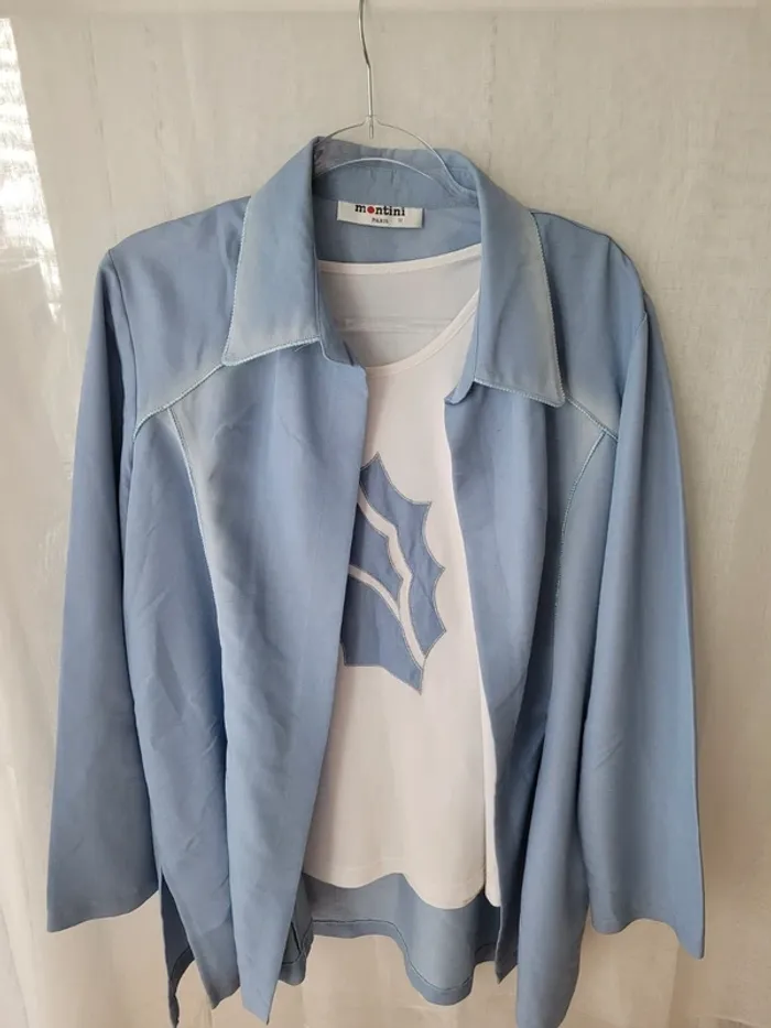 Veste bleue - photo numéro 5
