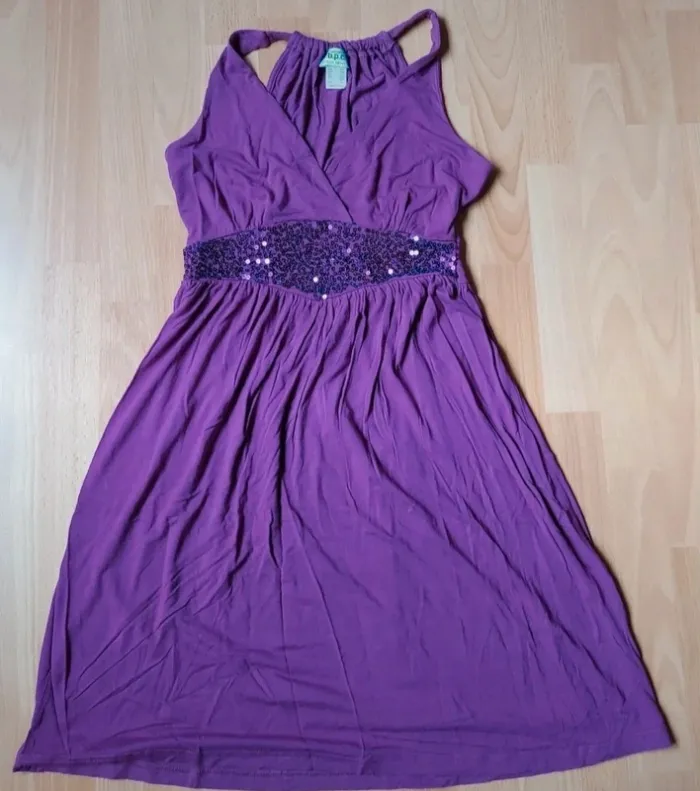Robe violet 36/38