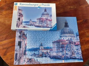 Magnifique puzzle La Venise bleue Ravensburger 500 pièces