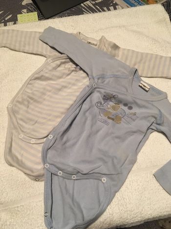 Garcon Bodys manches longues