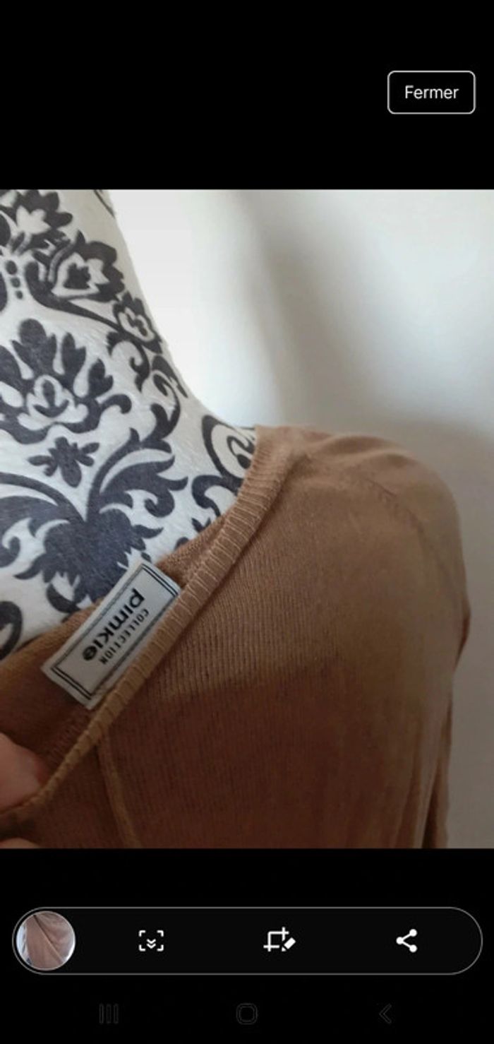 Pull camel mi saison - photo numéro 2