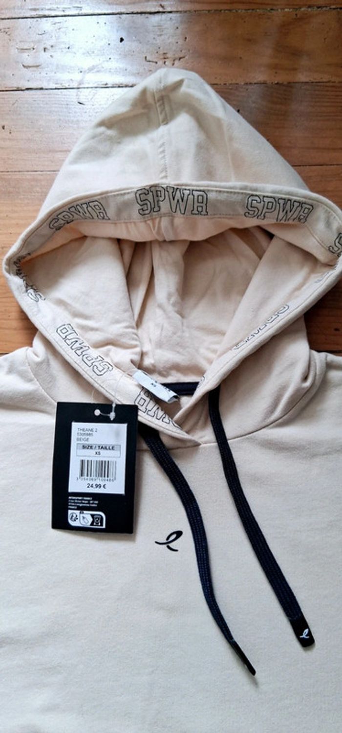 Sweat à capuche neuf femme taille xs - photo numéro 3