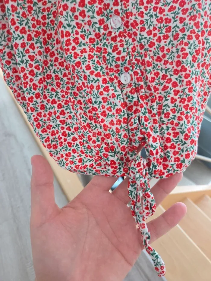 Blouse à fleurs - photo numéro 4