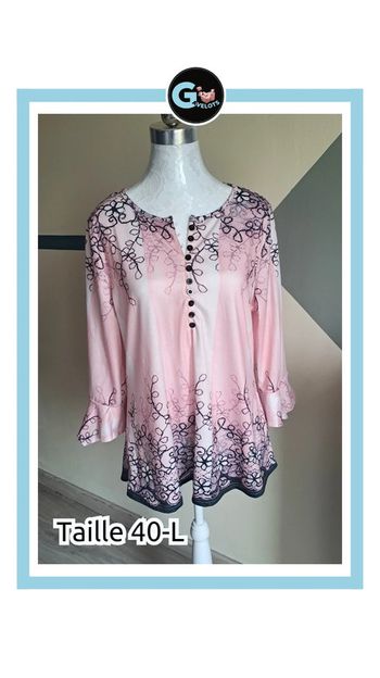 🦚Tee-shirt manche longue femme taille 40-L