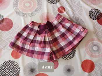 Short automne hiver taille 4 ans