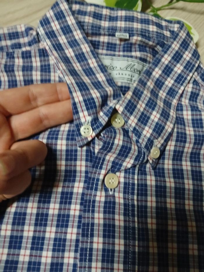 🍍 Chemise ML homme Enrico Mori taille M - photo numéro 5