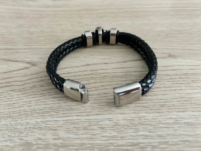 Bracelet Biker Tête de Mort Neuf - photo numéro 4