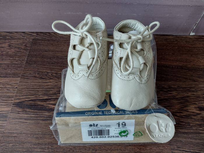 Chaussures Bébé en cuir