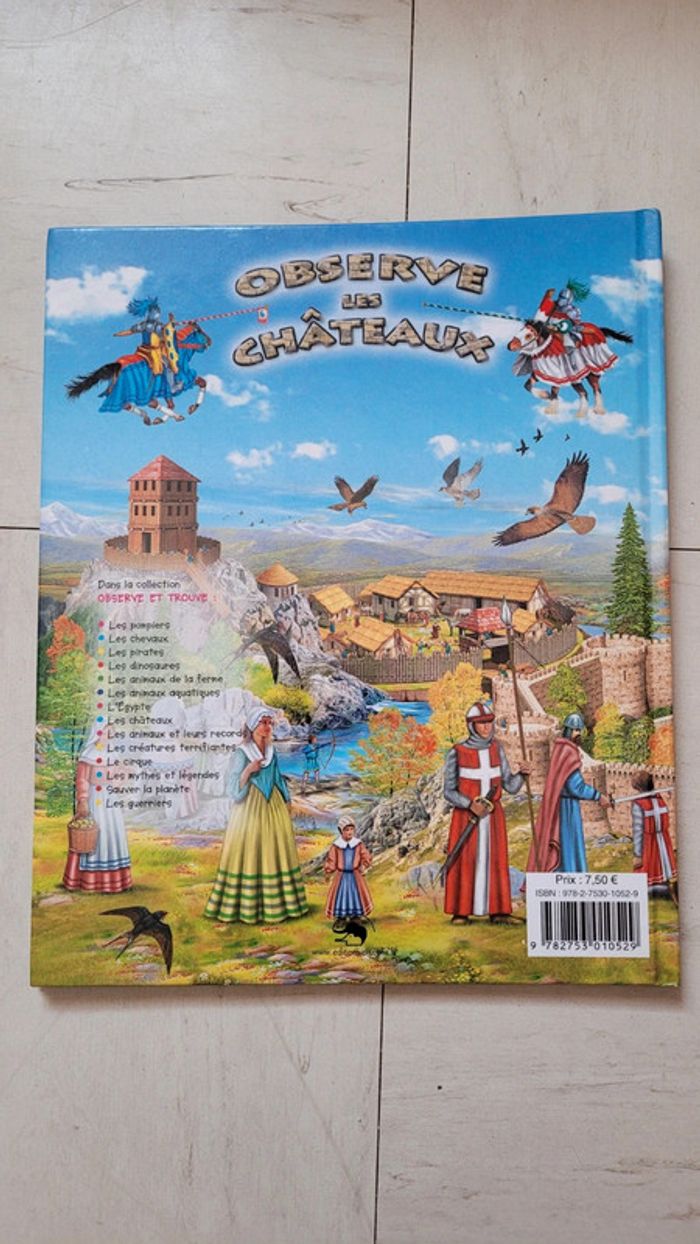 Livre "observe les châteaux " - photo numéro 2