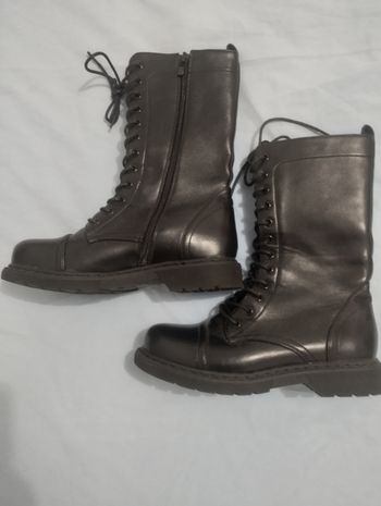 Bottes rangers noires montantes – excellent état 🖤

