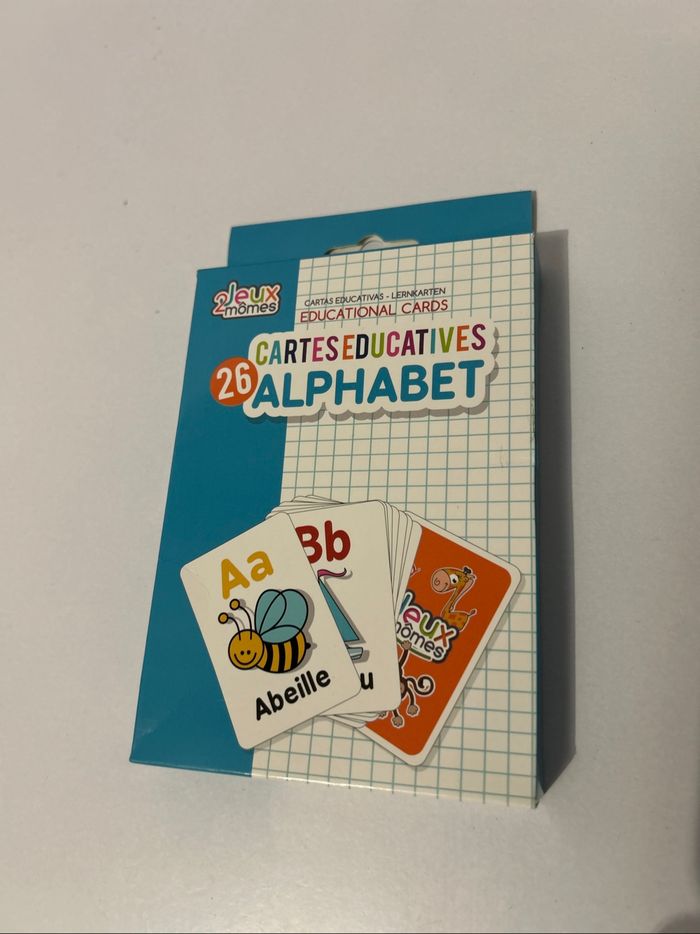 Cartes éducatives Alphabet
