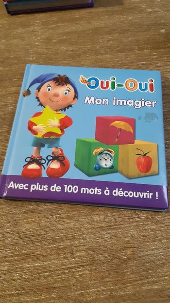 Oui oui mon imagier livre alphabet lettres