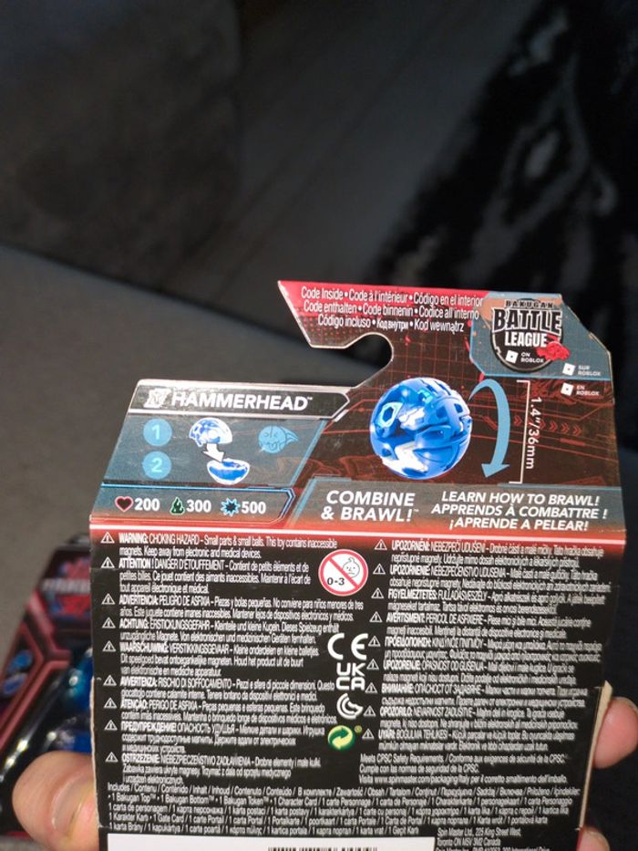 Lot de 3 boîtes de figurines Bakugan - photo numéro 3
