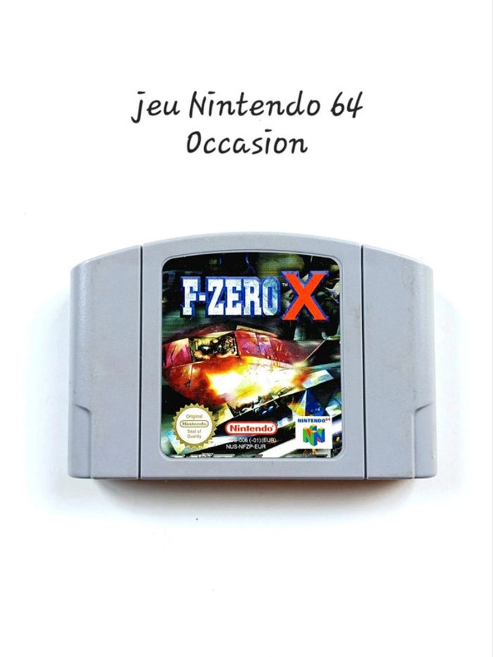 Jeu Vidéo F Zero X N64