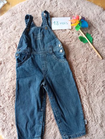 Salopette en jean 18 mois