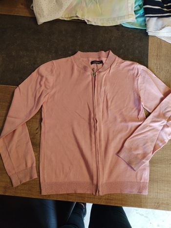 Gilet zippé 8 ans