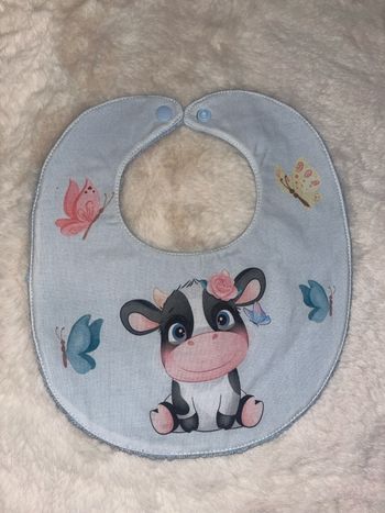 Bavoir vache 0/6 mois 