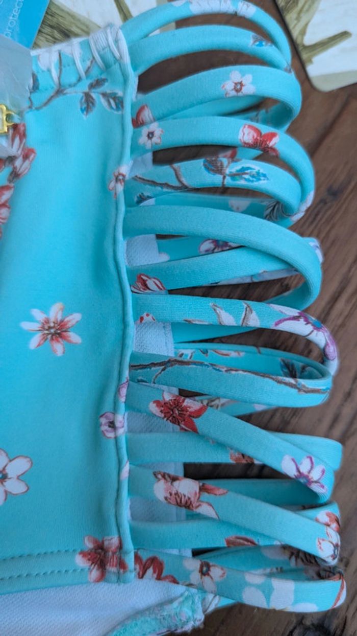 Bikini bandeau taille haute Sunseeker S - photo numéro 6