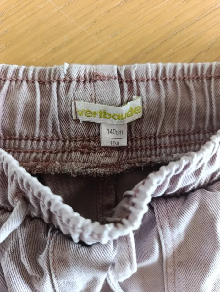 Pantalon cargo fluide Vertbaudet 10 ans - photo numéro 4