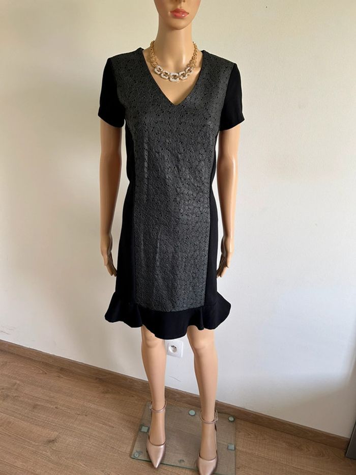 Robe noire à manches courtes Sinequanone taille 38 jamais portée - photo numéro 3