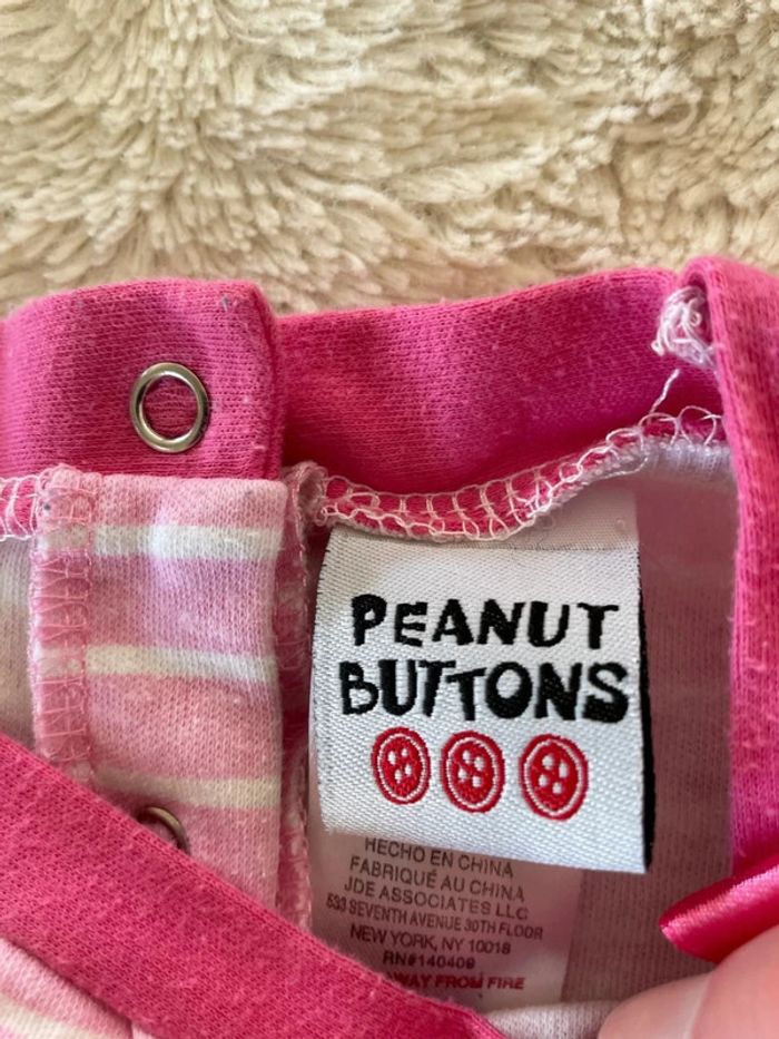 Superbe tenue rose rayures 24 mois - photo numéro 4