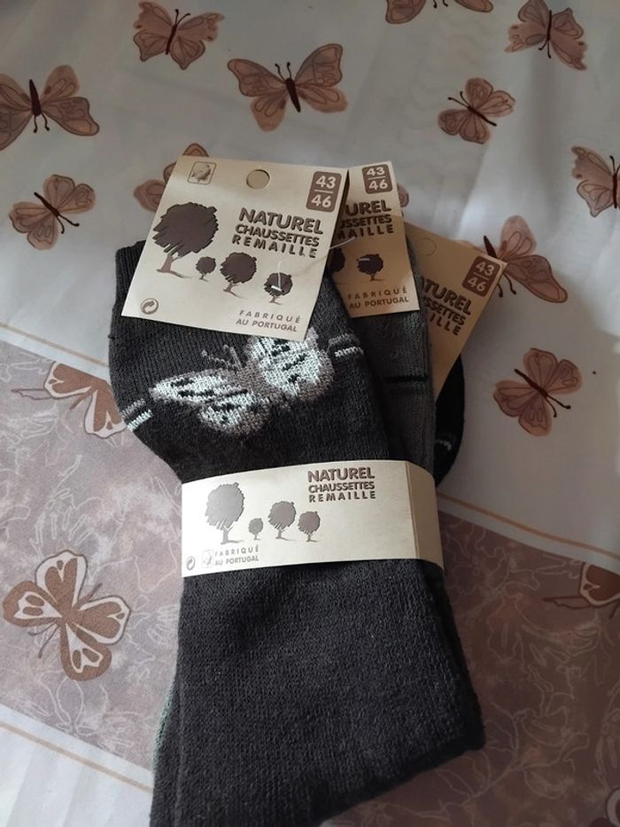 Lot de 3 paires de chaussettes epaisses