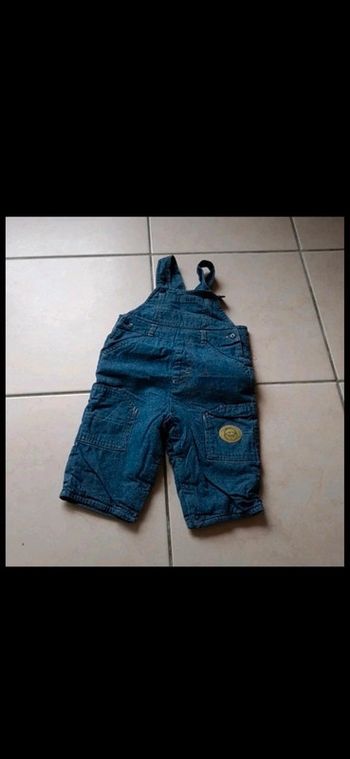 Salopette doublée polaire, 6 mois. Sergent Major.