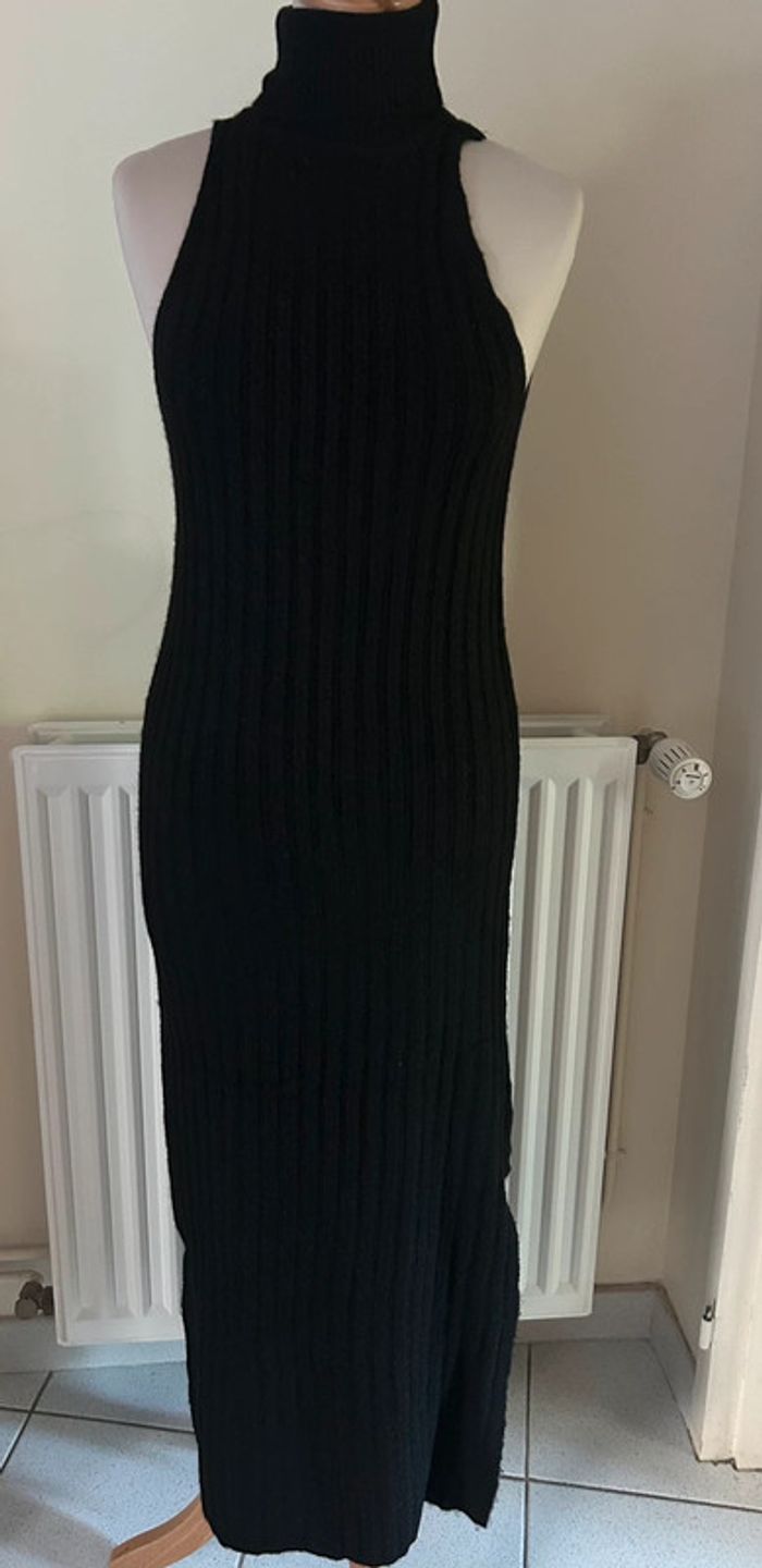 Robe pull, noire, Asos - photo numéro 2