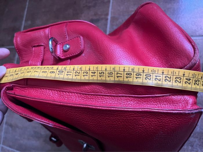 Sac Arthur et Aston en cuir rouge - photo numéro 10