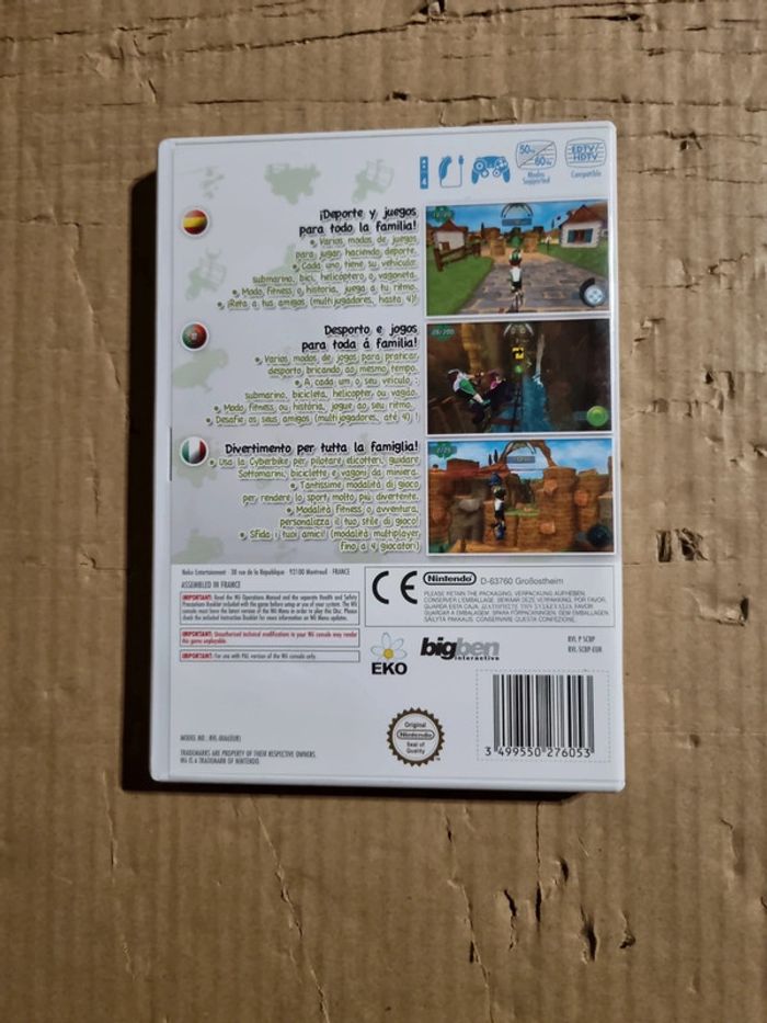 Cyberbike Cycling Sports pour Nintendo Wii - photo numéro 2