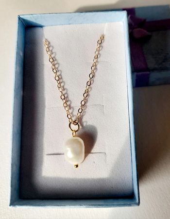 Collier perle d eau douce véritable