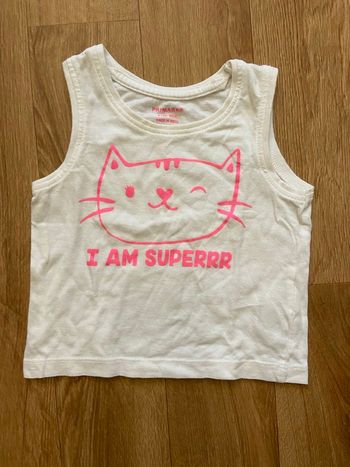Débardeur fille 12 mois
