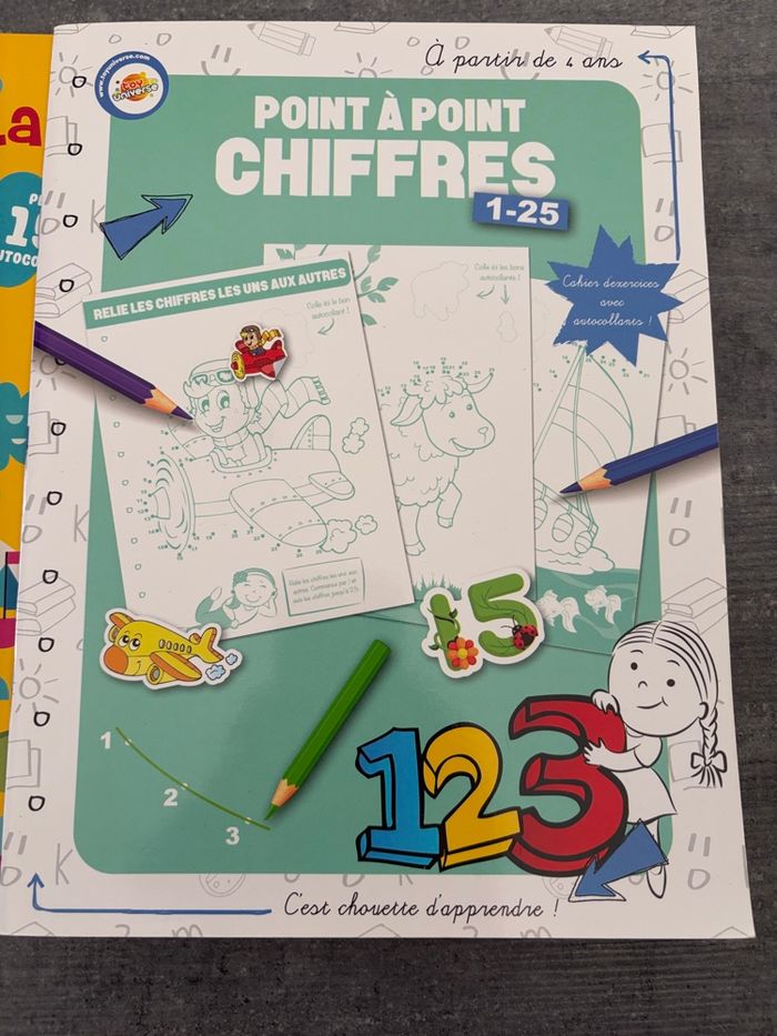 Exercices + coloriage + amusement - photo numéro 2