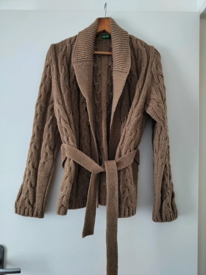 Veste 50% laine Benetton - photo numéro 4