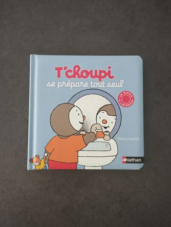 Livre T'choupi se prépare tout seul