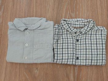 Lot chemises manches longues