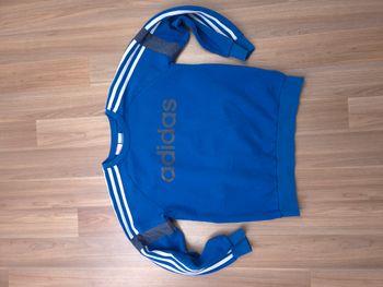 Sweat Adidas bleu 14 ans 158 cm