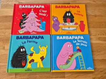 Lot de 4 livres Barbapapa