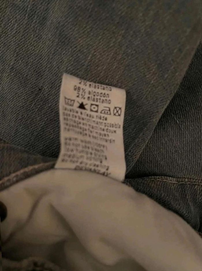 Jean femme  Lacoste 36 gris - photo numéro 7