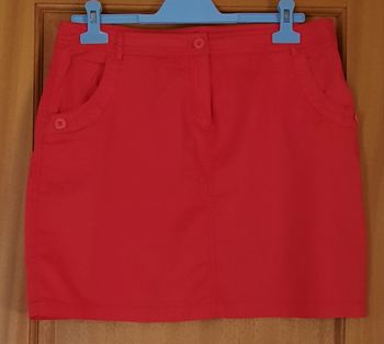 Jupe rouge taille 42
